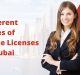 Different Types of Trade Licenses in Dubai